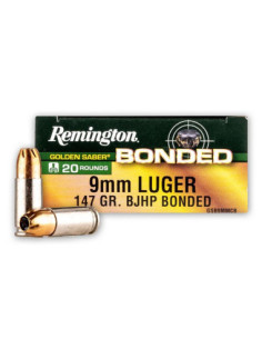 Munición Remington Golden Saber Bonded BJHP - 9mm. - 147 grains - 29343 2