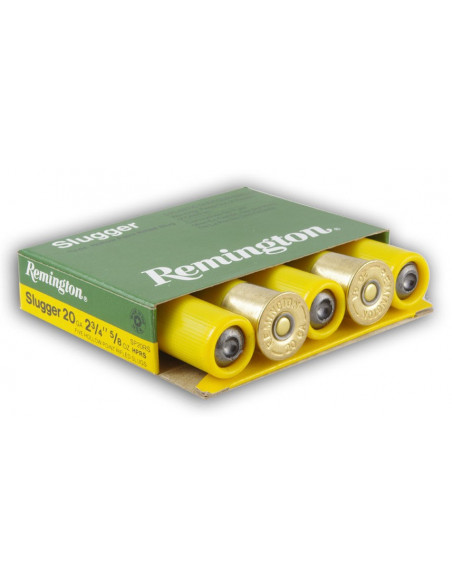 Balas para escopeta 20/70 REMINGTON Slugger
