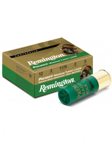 Cartuchos de caza 12/70 REMINGTON Magnum Copper Plated Turkey