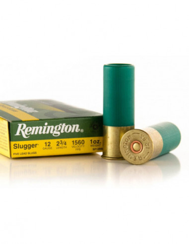 Balas para escopeta 12/70 REMINGTON Slugger Plus