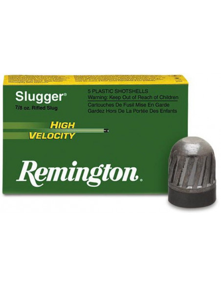 Balas para escopeta 12/70 REMINGTON Slugger High Velocity