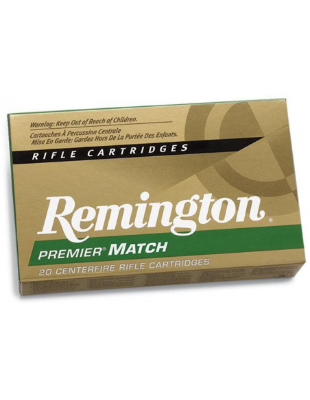 Munición metálica REMINGTON PREMIER MATCH