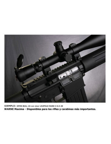 Juego de Anillas WARNE Tactical 1" [Fijas] - Altas