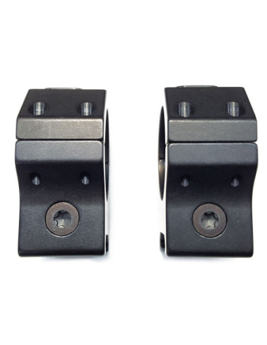 Juego de anillas APEL Blue-line para Picatinny - 30mm. BH10 con conector - 8138-05800/2