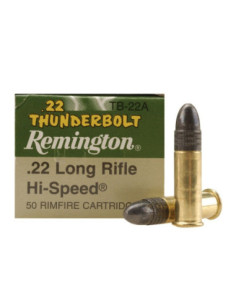 Munición REMINGTON .22 LR Thunderbolt 2