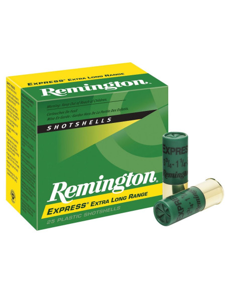 Cartuchos de caza 12/70 REMINGTON EXPRESS Extra Long Range