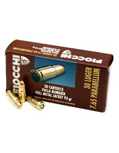 Munición FIOCCHI - 7.65 Para. - 93 grains - FMJ - 70 7670
