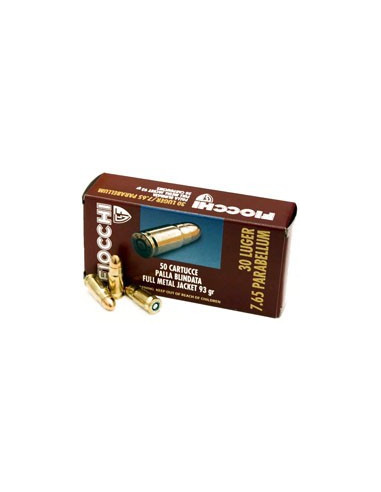 Munición FIOCCHI - 7.65 Para. - 93 grains - FMJ - 70 7670