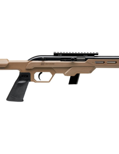 Carabina semiautomática SAVAGE 64 Precision FDE - 22 LR - 45124