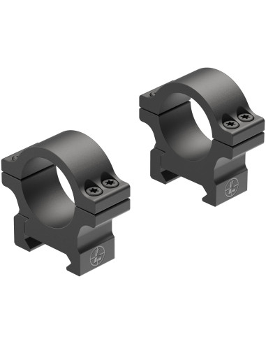 Juego de Anillas LEUPOLD Open Range Cross-Slot 1" [Fijas] - Bajas - 180943
