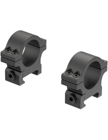 Juego de Anillas LEUPOLD Open Range Cross-Slot 1" [Fijas] - Bajas - 180943