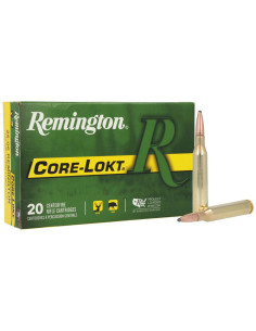 Munición metálica REMINGTON CORE-LOKT - 25-06 Rem. - 120 grains - 21515