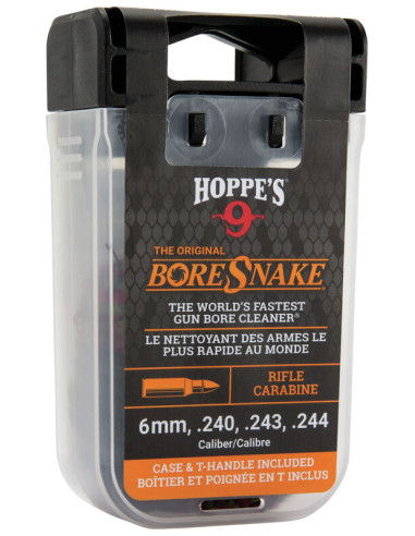 Baqueta textil BORESNAKE DEN rifle - calibre .243/6mm. - 24012D