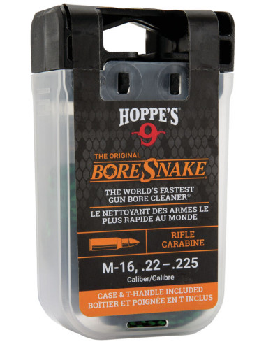 Baqueta textil BORESNAKE DEN rifle - calibre .22-.223/5.56mm. - 24011D