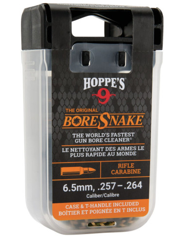 Baqueta textil BORESNAKE DEN rifle - calibre .257-.264/6.5mm. - 24013D