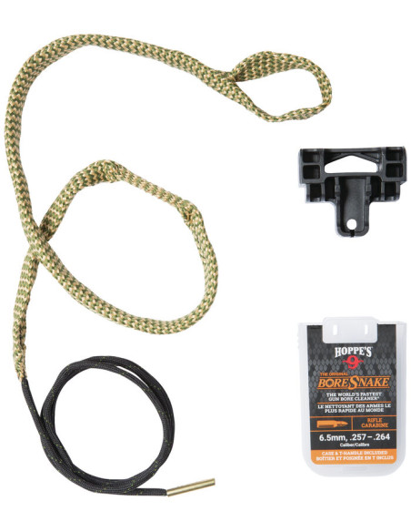 Baqueta textil BORESNAKE DEN rifle - calibre .257-.264/6.5mm. - 24013D