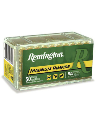 Munición metálica REMINGTON Magnum Rimfire - 17 HMR - 20 grains PSP - 20025