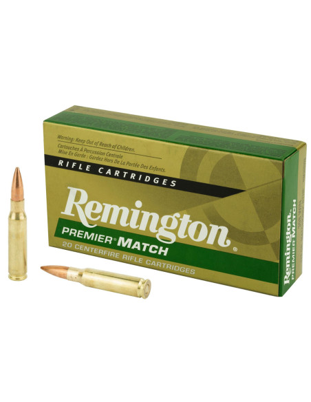 Munición metálica REMINGTON PREMIER MATCH - 308 Win. - 175 grains - 21486
