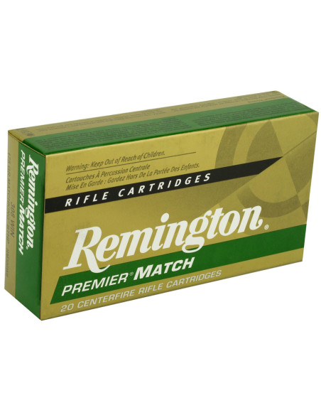 Munición metálica REMINGTON PREMIER MATCH - 308 Win. - 175 grains - 21486