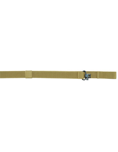 Correa Butler Creek Featherlight Minimalist con anillas portafusil - negra/marrón - 190041