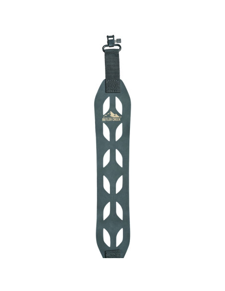 Correa Butler Creek Featherlight Minimalist con anillas portafusil - negra - 190040