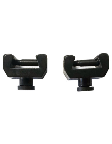 Juego de pies APEL acero 365 para Blaser / Weaver - carril clásico BH4.5 - 471001045