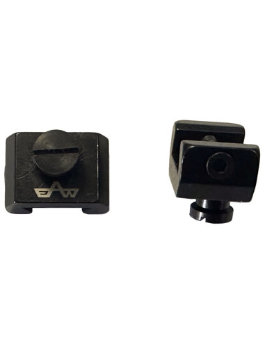 Juego de pies APEL acero 365 para Blaser / Weaver - carril clásico BH2 - 471001020