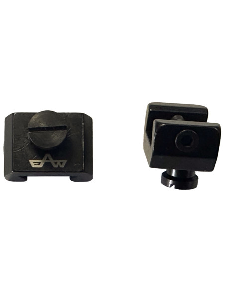 Juego de pies APEL acero 365 para Blaser / Weaver - carril clásico BH2 - 471001020