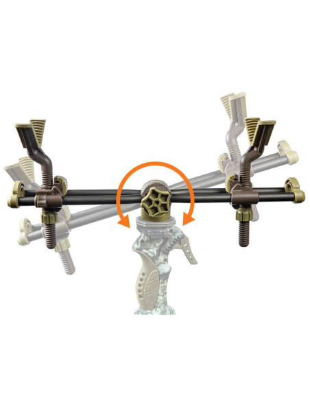 Apoyo para rifle PRIMOS 2 -Point - 65808M