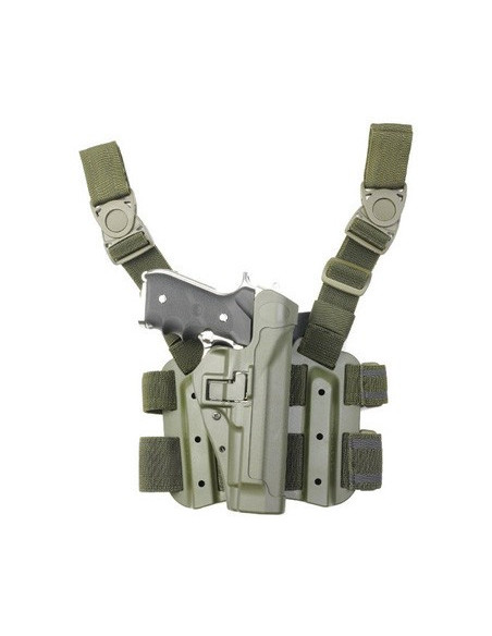 Funda BLACKHAWK SERPA Táctica de Nivel 2 - B92 Verde Oliva