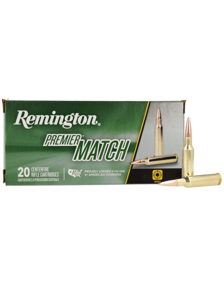 Munición metálica REMINGTON PREMIER MATCH - 224 Valkyrie - 90 grains - 21201