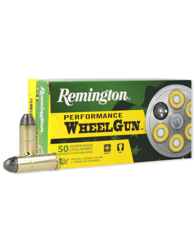 Munición metálica REMINGTON Performance WheelGun - 45 Colt - 250 grains - LRN - 22340