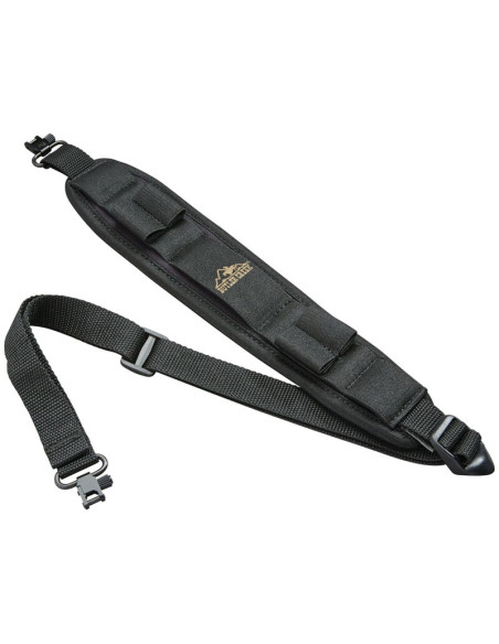 Correa Butler Creek Comfort Stretch Alaskan Magnum con anillas portafusil - negra - 81033