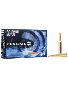 Munición metálica FEDERAL Power-Shok Copper - 30-06 - 150 grains - HP - 3006150LFA