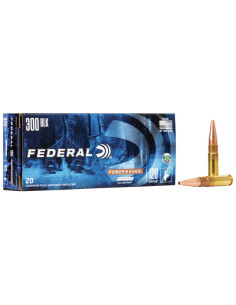 Munición metálica FEDERAL Power-Shok Copper - 300 AAC Blk - 120 grains - HP - 300BLK120LFA