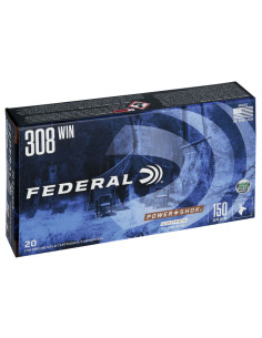 Munición metálica FEDERAL Power-Shok Copper - 308 Win. - 150 grains - HP - 308150LFA 2