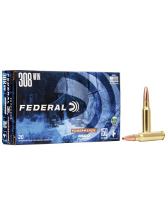 Munición metálica FEDERAL Power-Shok Copper - 308 Win. - 150 grains - HP - 308150LFA