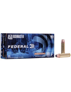 Munición metálica FEDERAL Power-Shok - 450 Bushmaster - 300 grains - SP - 450BMB