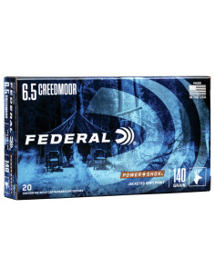 Munición metálica FEDERAL Power-Shok - 6.5 Creedmoor - 140 grains - SP - 65CRDB