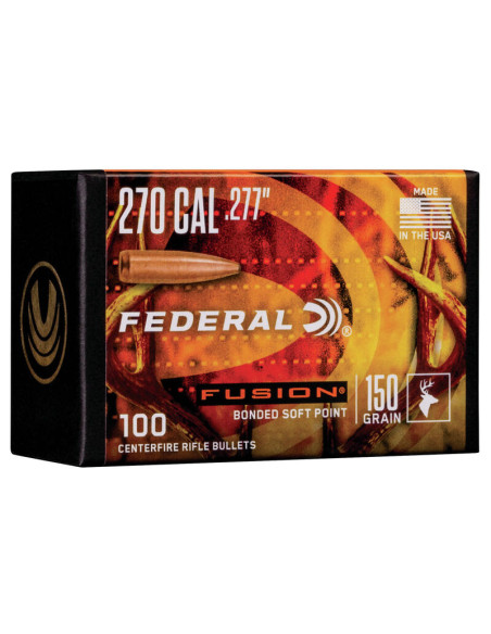 Puntas de bala FEDERAL Fusion - .277" - 150 grains - FB277F4