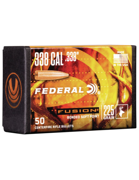 Puntas de bala FEDERAL Fusion - .338" - 225 grains - FB338F2