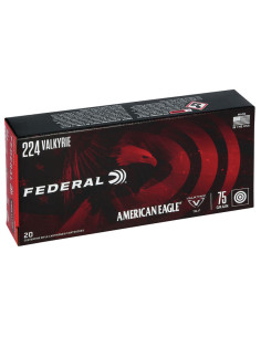 Munición metálica FEDERAL American Eagle - 224 Valkyrie - 75 grains - FMJ - AE224VLK1 2