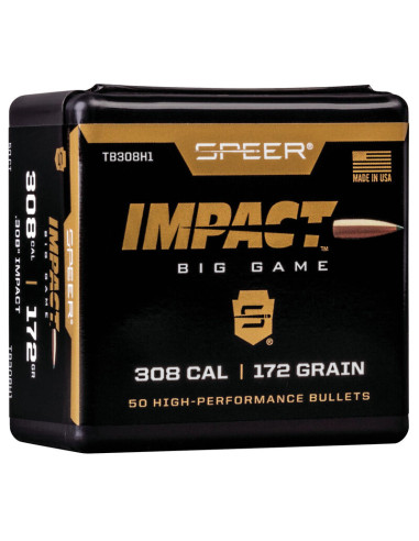 Puntas de bala SPEER Impact - .308" - 172 grains - TB308H1