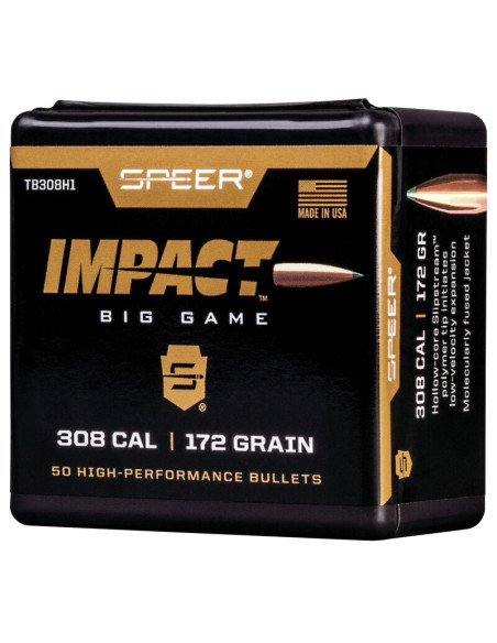 Puntas de bala SPEER Impact - .308" - 172 grains - TB308H1