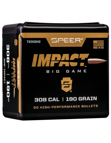 Puntas de bala SPEER Impact - .308" - 190 grains - TB308H2