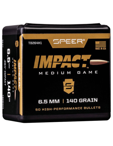 Puntas de bala SPEER Impact - .264" - 140 grains - TB264H1