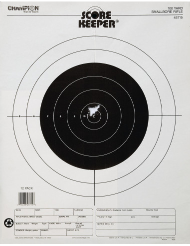 Agrupación de la bala FEDERAL Gold Medal Sierra MatchKing 308 Win.