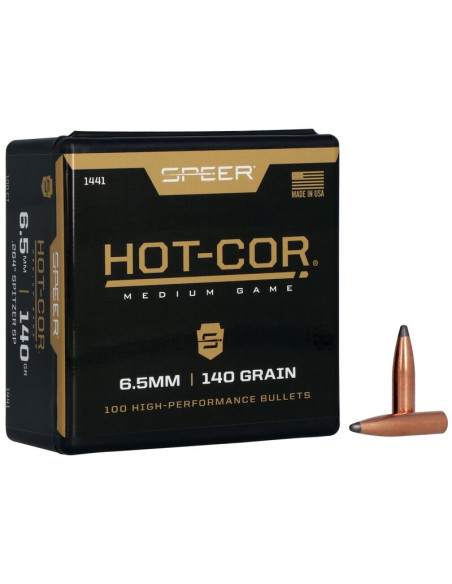 Puntas de bala SPEER Hot-Cor SSP - .264" - 140 grains - 1441