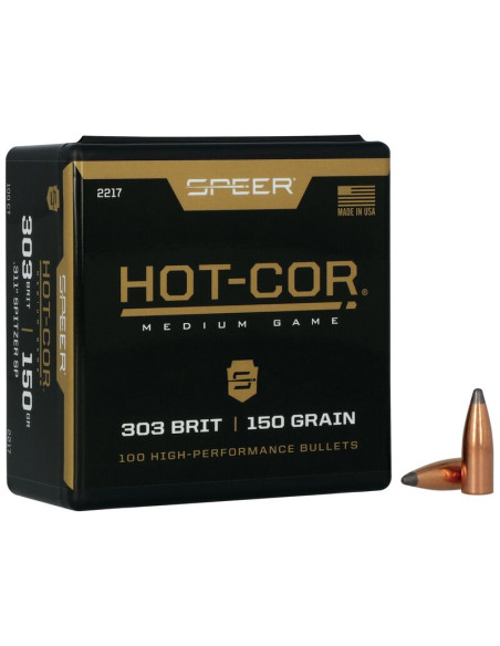 Puntas de bala SPEER Hot-Cor SSP - .311" - 150 grains - 2217