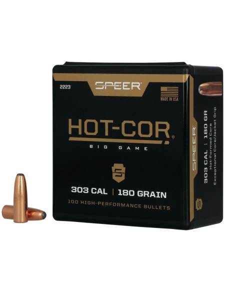 Puntas de bala SPEER Hot-Cor SPRN - .311" - 180 grains - 2223
